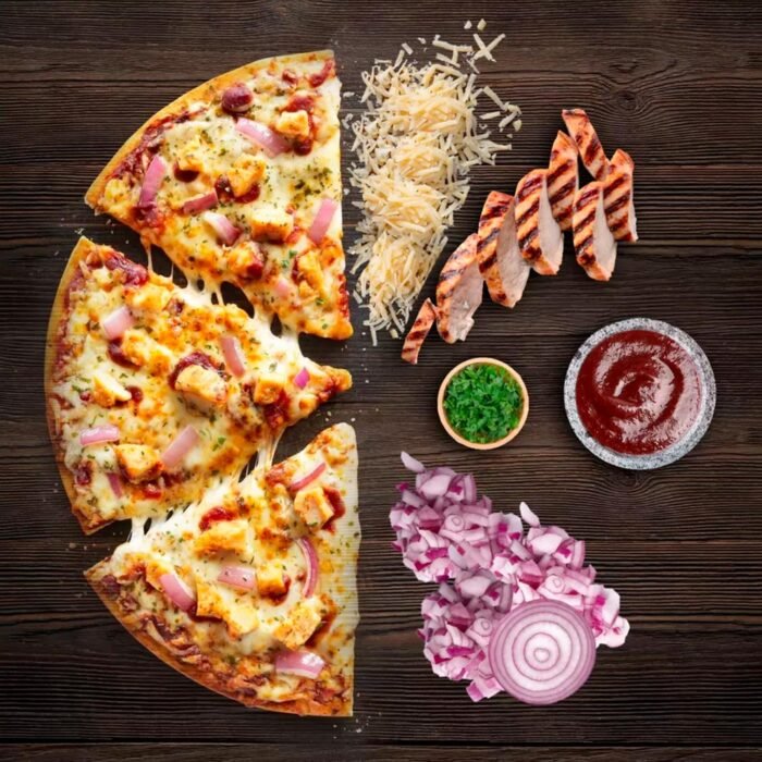 California Pizza Kitchen Crispy Thin Crust BBQ Recipe Chicken Frozen Pizza - 14.7oz - Image 2